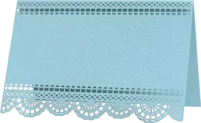 Produktbild von 50Pcs Tischkarten für die Tabelle Einstellung（Hellblau）