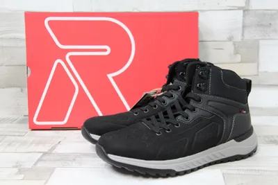 Produktbild von Rieker Boot - Schwarz Synthetik Größe: 41 Normal