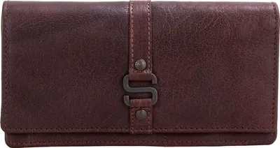 Produktbild von SPIKES & SPARROW Leder Geldbörse Gayle Wallet RFID Dark Brown dunkelbraun