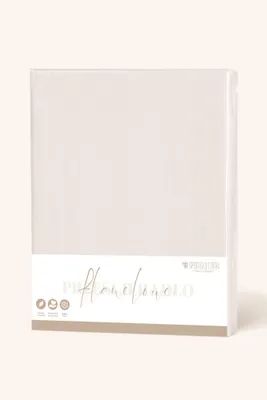 Zdjęcie produktu dla Klasyczne Prześcieradło Flanelowe Bawełniane Bez Gumki 220X240 Szary