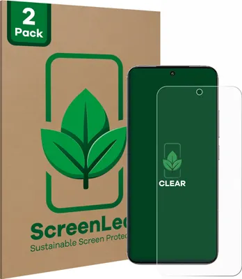 Produktbild von 2x ScreenLeaf Schutzfolie für Xiaomi 15 nachhaltiger Displayschutz Display Schutz Folie Klar Transparent