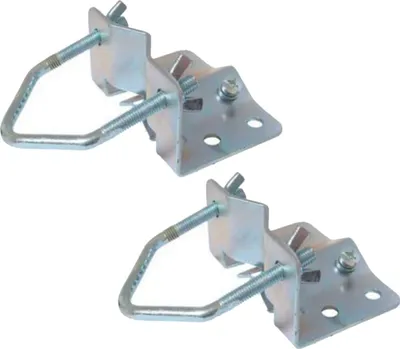 Produktbild von Mastfußschelle, Stahl verzinkt, max 60 mm--VE2