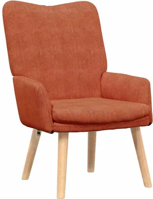 Immagine prodotto di Poltrona relax rosso arancio 63 x 67 x 94 cm tessuto