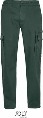 Image de SOLs 03820 | MenŽs Docker Pants - Pantalon de travail homme - Couleur : Forest Green - Taille : 46