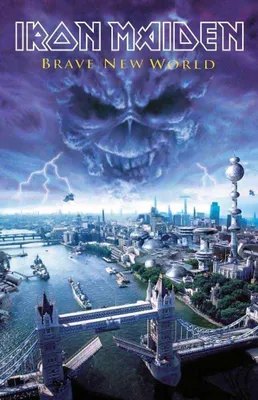 Obrázek produktu pro Iron Maiden Brave New World Vlajka