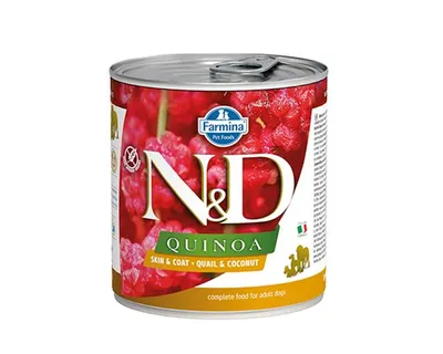 Obrázek produktu pro N&D DOG QUINOA Adult Quail & Coconut 285g