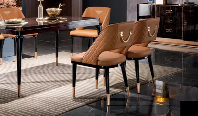 Immagine prodotto di Sala da pranzo Tavoli di legno Set da pranzo Gruppo di sedie Nuovo Tavolo Design Sedie 5 pezzi
