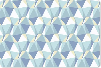 Produktbild von MuchoWow® Schreibtischunterlage Muster - Blau - Grau - Kariert 60x40 cm - XXL Mauspad - Großes Mauspad