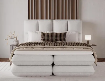 Produktbild von Polsterbett Bett TONILA – modernes Design mit Bettkasten & hohem Schlafkomfort 160x200 cm