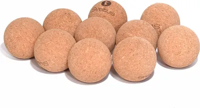 Zdjęcie produktu dla Sveltus 10 korkowych kulek powięziowych o średnicy 6,5 cm