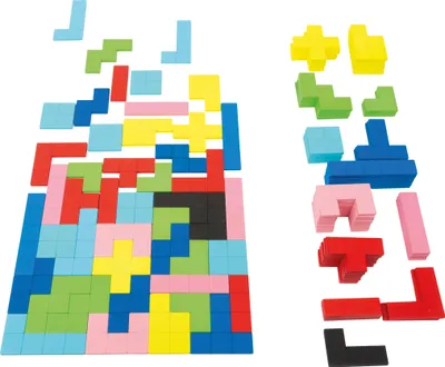 Obrázek produktu pro Dřevěné puzzle geometrických tvarů