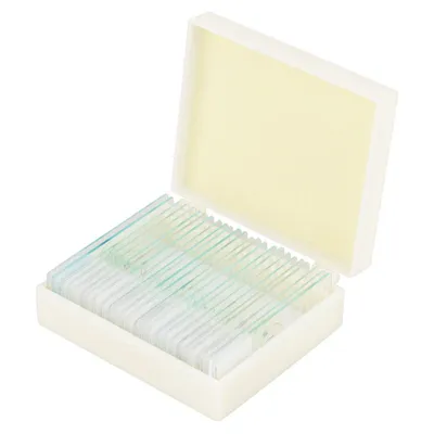Obrázok produktu pre 25 preparátov pre biologickú mikroskopiu (sklo) s krabičkou