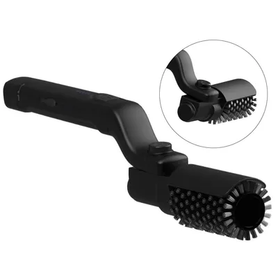 Produktbild von Elektrische Grillbürste – Rotierender 304 Edelstahl Bürstenkopf, Akku-betrieben, ergonomischer Griff, USB-C, für Grill, Backblech & Pfannen