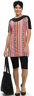 Produktbild von Hasema Burkini, Bademode, Hijab,Badeanzug, Tesettür Mayo, Swimwear A-3516