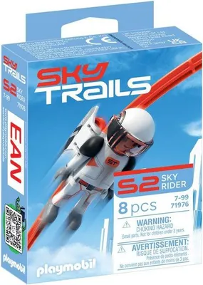 Immagine prodotto di Circuito aereo Sky Trails Sky Rider Personaggio, 8 pezzi, 7 anni+