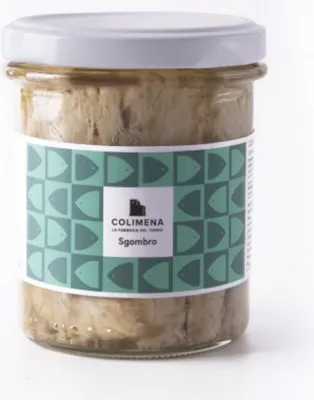 Produktbild von Makrelenfilets in Olivenöl 180 gr. - Colimena