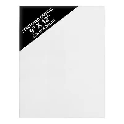 Produktbild von Belle Vous 7er Pack Leere Leinwand Canvas Set – 23 x 30 cm Vorgespannte Weiße Künstler Panel Leinwand zum Bemalen - Geeignet für Acryl und Öl Malerei