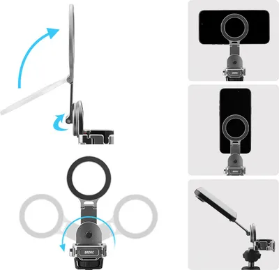 Produktbild von INF Magnetische Halterung Teleprompter Ständer für DJI Pocket 3