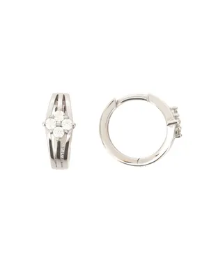 Produktbild von Miamar 05.2049.1 Damen Creolen Silber Weiß