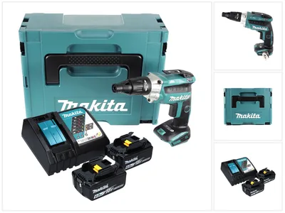 Immagine prodotto di Avvitatore a batteria Makita DFS 251 RGJ 18 V brushless + 2x batteria ricaricabile 6,0 Ah + caricabatterie + Makpac