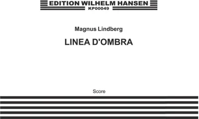 Produktbild von Linea d\'Ombra for flute, alto saxophone, guitar and percussion score