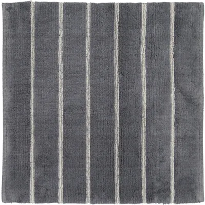 Image de Tapis de bain Cawö réversible (tissé main) Balance Couleur anthracite Taille 60x60cm
