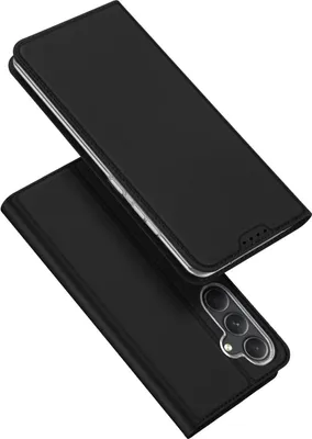 Image de Étui portefeuille avec support compatible avec Samsung Galaxy S23 FE Noir