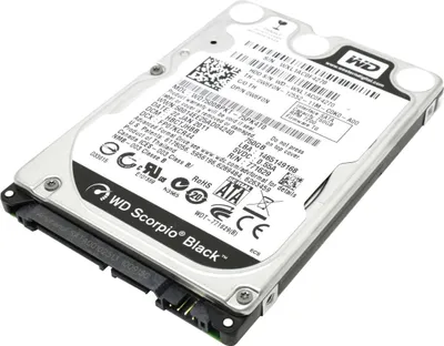 Productafbeelding van Western Digital WD Scorpio Black, Serial ATA III, 0 - 60 °C, -40 - 70 °C, 8 - 95%, 5 - 95%, 69,8 x 100 x 9,5 mm