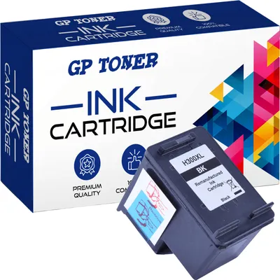 A product box and an ink cartridge for a printer.