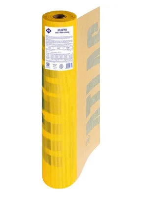 Produktbild von ATLAS 150 Glasfasergewebe 150 g, Breite 1,0 m, 50 m, gelb