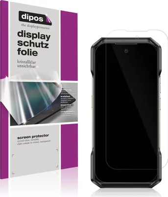 Produktbild von 4x Schutzfolie für Ulefone Armor 27 Pro 5G klar Displayschutzfolie Folie Display Schutz dipos