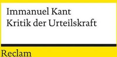 Image de Kritik der Urteilskraft