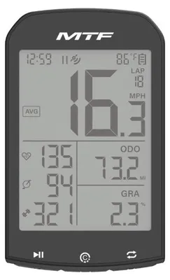 Obrázek produktu pro Bezdrátový cyklocomputer Mountfield MTF GPS