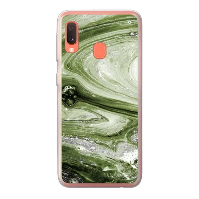 Produktbild von MuchoWow® Handyhülle Schutzhülle Hülle für Samsung Galaxy A20e Marmor - Naturstein - Kalkstein Silikon Softcase Handy Hülle - Abdeckung