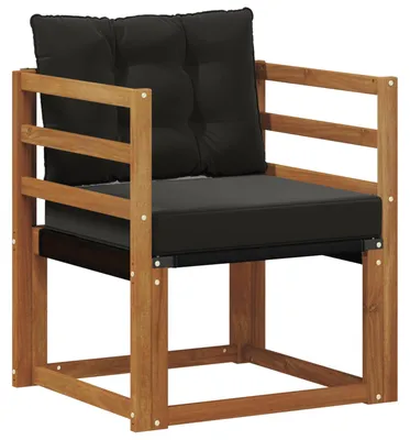 Produktbild von vidaXL 2 Stück Outdoor-Sofa Massivholz Akazie Natur