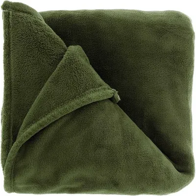 Produktbild von Unique Living – Plaid Claudi – 130 x 160 cm – Wintergrün