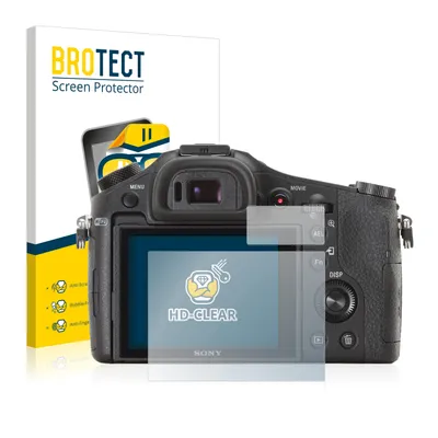 Produktbild von 2x Für Sony Cyber-Shot DSC-RX10 Schutzfolie BROTECT Displayschutz Display Schutz Folie Klar Transparent