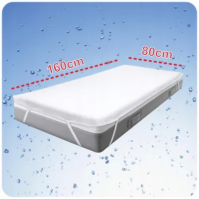 Produktbild von Texdekor Wasserdichter Matratzenschoner Baumwolle 80x160cm Antialergisch