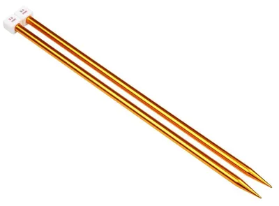 Produktbild von Stricknadeln 9,0 mm 35 cm Aluminium 1 Paar