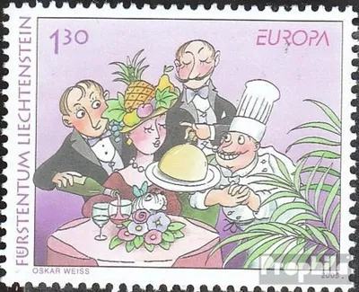 Produktbild von Briefmarken Liechtenstein 2005 Mi 1368 (kompl.Ausg.) postfrisch Europa