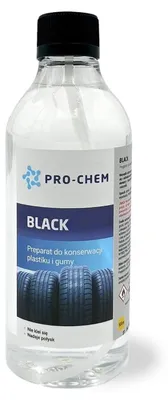 Produktbild von BLACK - Appretur / Schwärzungsmittel für Reifen, Gummi und Kunststoffe - "Nassreifeneffekt" 500ml