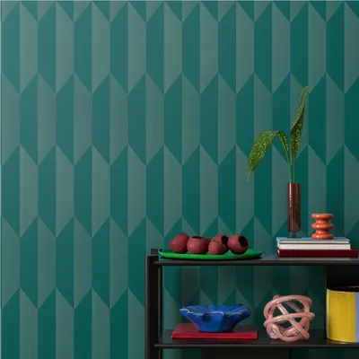 Obrázek produktu pro A.S. Creation Vliestapete 10,05 x 0,53 m Livingwalls 3D Tapete Blau 790867 Geometrisch CosmoLiving by Cosmopolitan