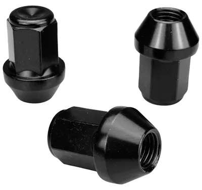 Zdjęcie produktu dla 20 śrub mocujących czarnych, M14 x 1.5 x 34 mm, do felg aluminiowych