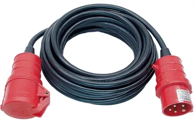 Produktbild von Brennenstuhl CEE Verlängerungskabel IP44 25m schwarz H07RN-F 5G2,5 5-polig, 1167720