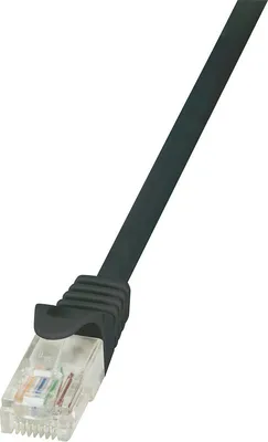 Immagine prodotto di LogiLink CP1033U Cavo patch U/UTP CAT5e 1 m, nero