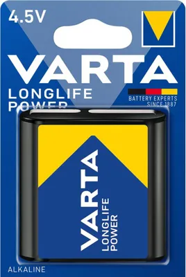 Immagine prodotto di Varta Batterie LONGLIFE Power (High Energy) 4.5V 3LR12 1St.