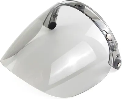 Produktbild von Open Face Helm Visor Motorradblase Blasenlinse 3-Snap-Wind