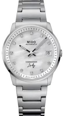 Produktbild von Herrenuhr Mido COMMANDER LADY Silberfarben