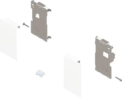 Produktbild von BLUM LEGRABOX Fronthalter Innenschubkasten Höhe M, Seidenweiß
