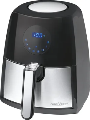 Produktbild von ProfiCook Heißluft-Fritteuse PC-FR 1147, Öl- und fettfrei, 7 Frittierprogramme + variables Zeitprogramm, 2, 5 Liter, LED-Display, 1500 Watt